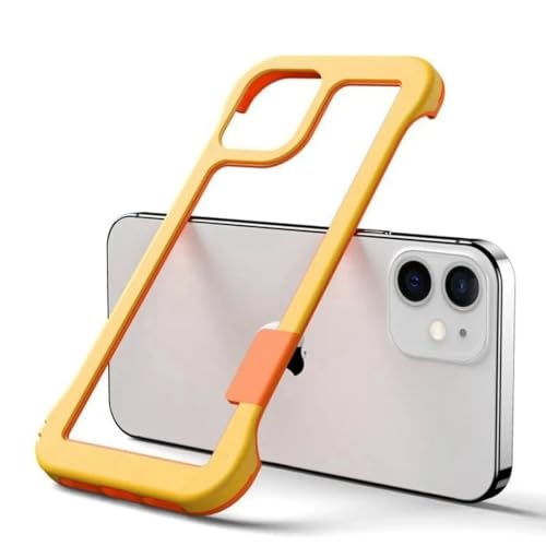 Coque souple iPhone 16 Pro Jaune : protégez votre batterie des coups et de la chaleur
