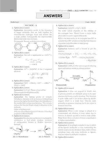 Image of Oswaal CBSE & NCERT One for All Class 12 Chemistry (For 2026 Exam)