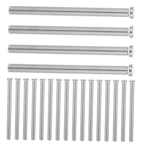 Image of SEWACC Picture Frame Hanging Hardware 20 Sets of Stainless Steel Screws Brackets for Wall Mounting Glass Frame Support