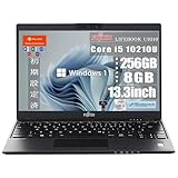 【整備済み品】 富士通 超軽量 薄型ノートPC FUJITSU LIFEBOOK U9310 ■第10世代 Core i5-10210U/ Win11搭載 / MS Office H&B 2019 / FHD(1920x1080)//8GBメモリ/SSD 256GB/Webカメラ内蔵/13.3インチ