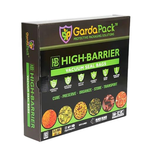 VacMaster 14 inch by 20 inch Heavy Duty 3 Mil Chamber Vacuum Sealer Bags - 500 Pre Cut Clear Chamber Machine Pouches Per Case, BPA Free, 30735