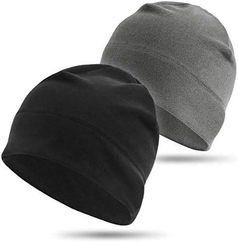 HASAGEI Laufmütze Herren und Damen Sportmütze Fahrrad Mütze Funktionsmütze Fleece Thermo Atmungsaktiv für Laufen Skifahren Radfahren Snowboarden Klettern Motorradfahren Outdoor