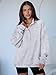 ANRABESS Womens Oversized Sweatshirt Long Sleeve Henley Pullover Tops 2025 Fall Casual Button Loose Fit Teens Fashion Outfits Light Grey Medium