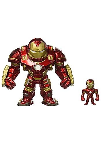 Carros De Juguete, Video On Demand Marvel Avengers: Age of Ultron - 6' Hulkbuster & 2' Iron Man (M132) Metals Die-cast collectible toy figure