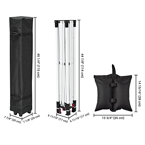 Instahibit 10X10 Pop Up Gazebo Event Shelters Lightweight Folding Canopy Easy Set Up Shelter For Camping Trips, Backyard Fun, Party Or Picnics #TOP7
