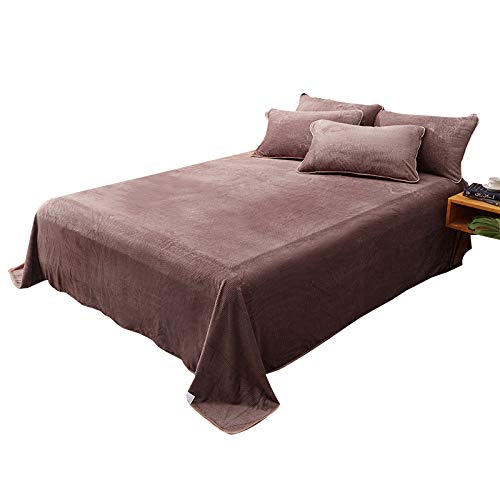 Draps de couette en molleton corail pour ne plus jamais avoir froid au lit