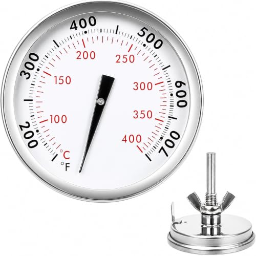 67088 67731 Accurate Grill Thermometer for Weber Genesis 300 Genesis II & Summit Series Grills Genesis E/S 310 330 Temperature Gauge Center Mount Thermostat Replacement 2-3/8 Dia