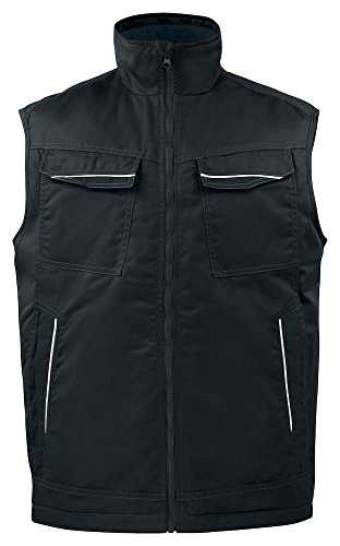 Gilet rembourré noir pour les sorties citadines et de plein air