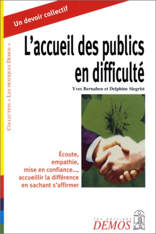 Télécharger L'Accueil des publics en difficulté Livre PDF Gratuit