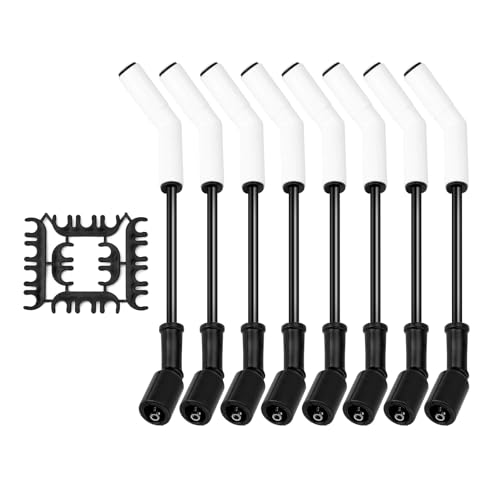 FILTERUP 8pcs Ls Spark Plug Wire Set, 9070C Ceramic Spark Pl...