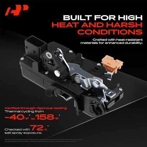 Image of A-Premium Front Left Driver Side Door Lock Actuator Compatible with Pontiac Grand Prix 2004-2008 Sedan