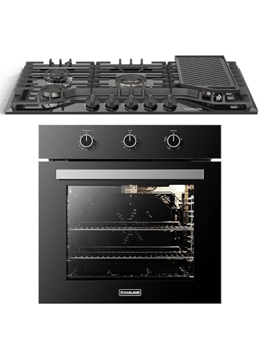 GASLAND 24 in Gas Wall Oven+Gas Cooktop 36 Inch