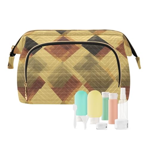 Borsa cosmetica unica bianco rosso con cerniera da appendere borsa da toilette da viaggio da donna portamonete per cosmetici da 19 1 size