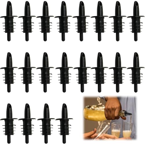 20 Piezas Escanciador De Vino, Tapón De Botella De Vino Tinto, Measured Pourer, Vertedores De Botellas, Bebidas, Cócteles, Aceites y Vinos y Cualquier Licor, Whisky o Vinagreta