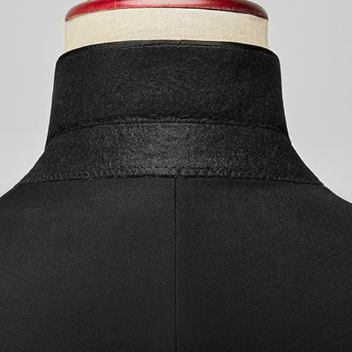 Men's Slim Fit Tuxedo Jacket Shawl Lapel Dress Suit One Button Solid Blazer Jacket Tops for Dinner,Prom,Party4