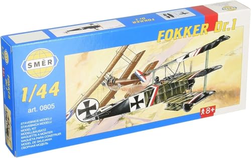 Maquette Fokker Dr.1 1/48 avec détails précis du triplan allemand Semer SME48805