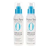 Original Sprout Miracle Detangler. All Hair Moisturizer and Leave-In Conditioner Spray, 4 Ounces. 2 Pack.