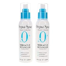 Original Sprout Miracle Detangler. All Hair Moisturizer and Leave-In Conditioner Spray, 4 Ounces. 2 Pack.