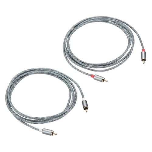 Câble 2 RCA mâle vers 2 RCA mâle DMiotech de 10ft pour subwoofer et home cinéma