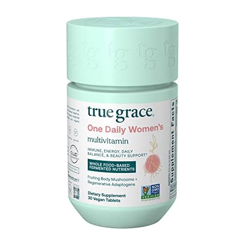 True Grace Women’s Multivitamin with Fermented Minerals and Organic Mushrooms Cover