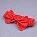 Toddler Baby Girls Ruffle Sleeve T-Shirt Off Shoulder Crop Tops Ruffle Blouse Solid Tee Shirt+Headband Summer (Red, 130)