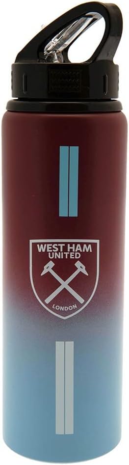 Hy-Pro West Ham FC 750ml Aluminium Fade Water Bottle