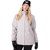 Imperméable et respirant : tissu Roxy DryFlight micro dobby 10K avec coutures thermosoudées et finition DWR sans PFAS pour vous garder au sec et protégé dans des conditions de neige