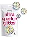 Produktbild Hemway Ultra Sparkle Glitter  6 mm  Smiley-Gesicht kosmetische Glitzerformen für Dekoration, Kunst, Nägel, Handwerk  Silber holografisch  50 g