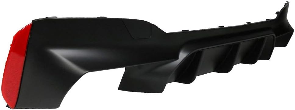 Rear Diffuser Compatible with 2017-2020 BMW G30, M-Tech M Sport 5 Series M5 Style Rear Bumper Lip Diffuser Quad Outlet by IKON MOTORSPORTS, 2018