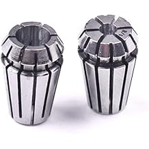 ATOPLEE ER11 Collet Set,High Precision 1/8 inch and 1/4 inch Spring Collet Set for CNC Engraving Machine and Milling Lathe Tool .0008 AccuracyTwo sizes