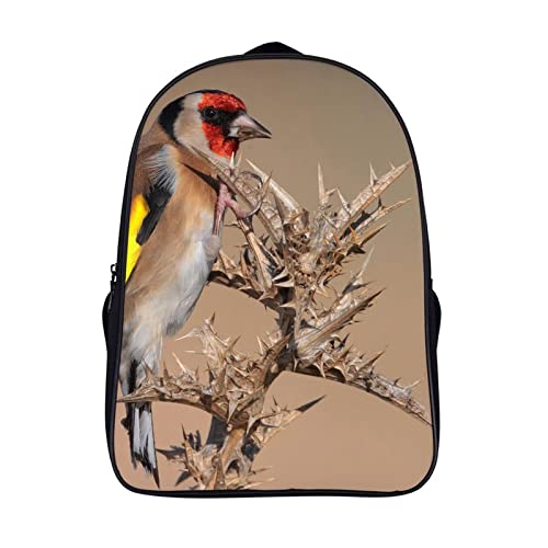 Sac à dos d'école pour enfants motif oiseau 3D, le cadeau parfait pour une rentrée stylée