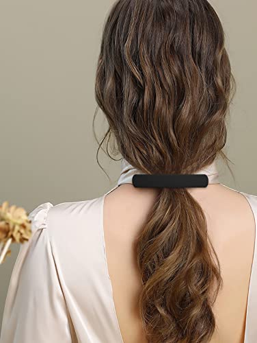 3 Piezas Pinzas para Cabello Mate French 9 cm miniatura 5