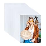 16 Stück Sublimations-Metallrohlinge, 15,2 x 20,3 x 0,4 mm, Aluminium-Sublimations-Foto-Rohlinge, Aluminium-Fotoschild, blanko, Metall-Foto-Rohlinge, Fotoschild für Sublimationsdruck, Dekoration, DIY