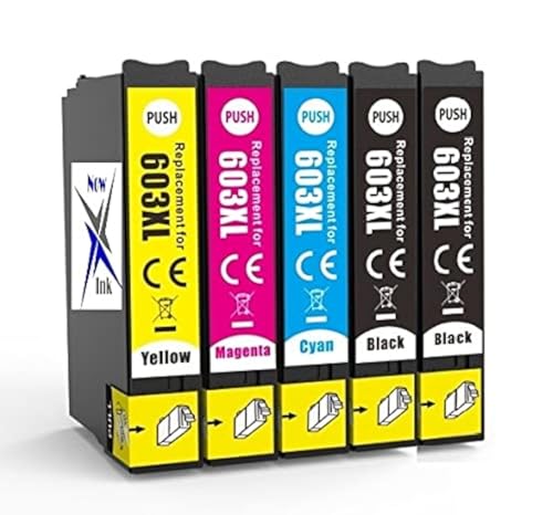 Cartouche d'encre 603XL compatible imprimante Workforce WF-2830DWF et XP-3100 haute capacité
