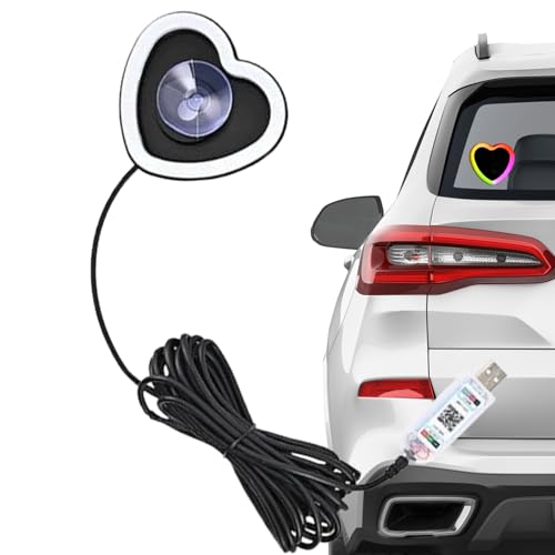 車内ライト - ワイヤレス 256 色 LED ストリップ、安全でロマンチックな雰囲気、柔軟な USB 電源設計 |友人、愛好家、自動車の運転、ホームパーティー、お祝い、屋内ムード照明アクセサリー用。