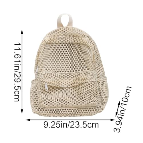 Mochilas de malla transparente para excursiones infantiles y campamentos de verano 3