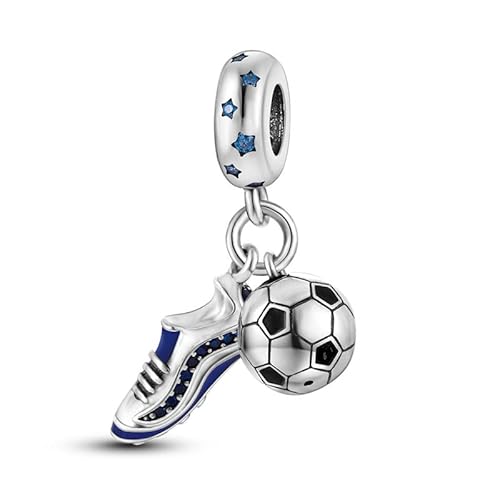 Soccer Mom Bead Pendant Sterling Silver for Pandora Bracelet