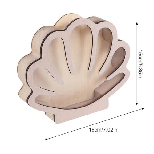Étagère décorative pour bagues et boîte de présentation coquillages - 6
