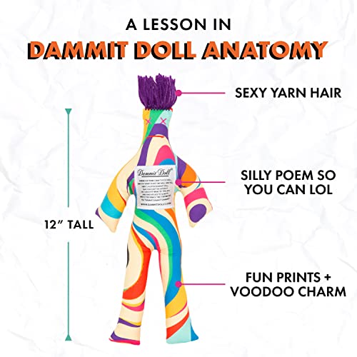Dammit Doll - The Fantastic Foursome- Set Of Four Random Stress Relief - Gag Gift #TOP4