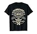 70. Geburtstag Geschenk Mann Mythos Legende Jahrgang 1952 T-Shirt