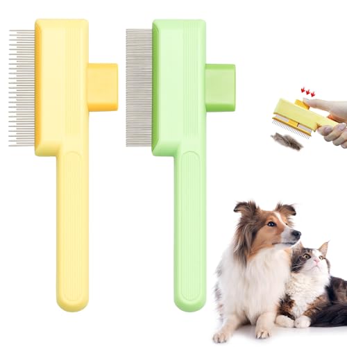 Self-Cleaning Flea Comb for Cats