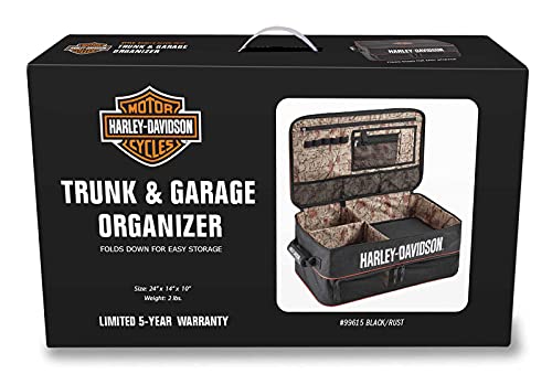Harley-Davidson Organizador para Baúl Bar & Shield, 10 x 24 x 14 pulgadas 99615 miniatura 5