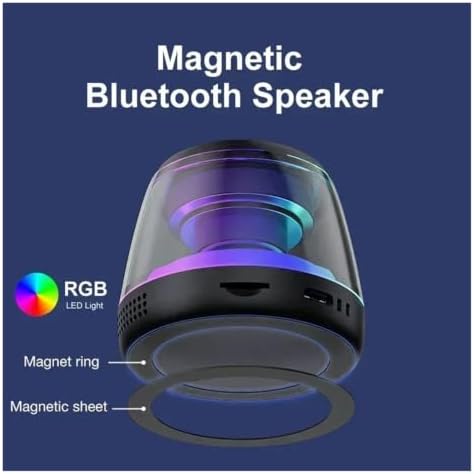 PFXXRENX Magnetic M2 Mini Bluetooth Speaker - 1