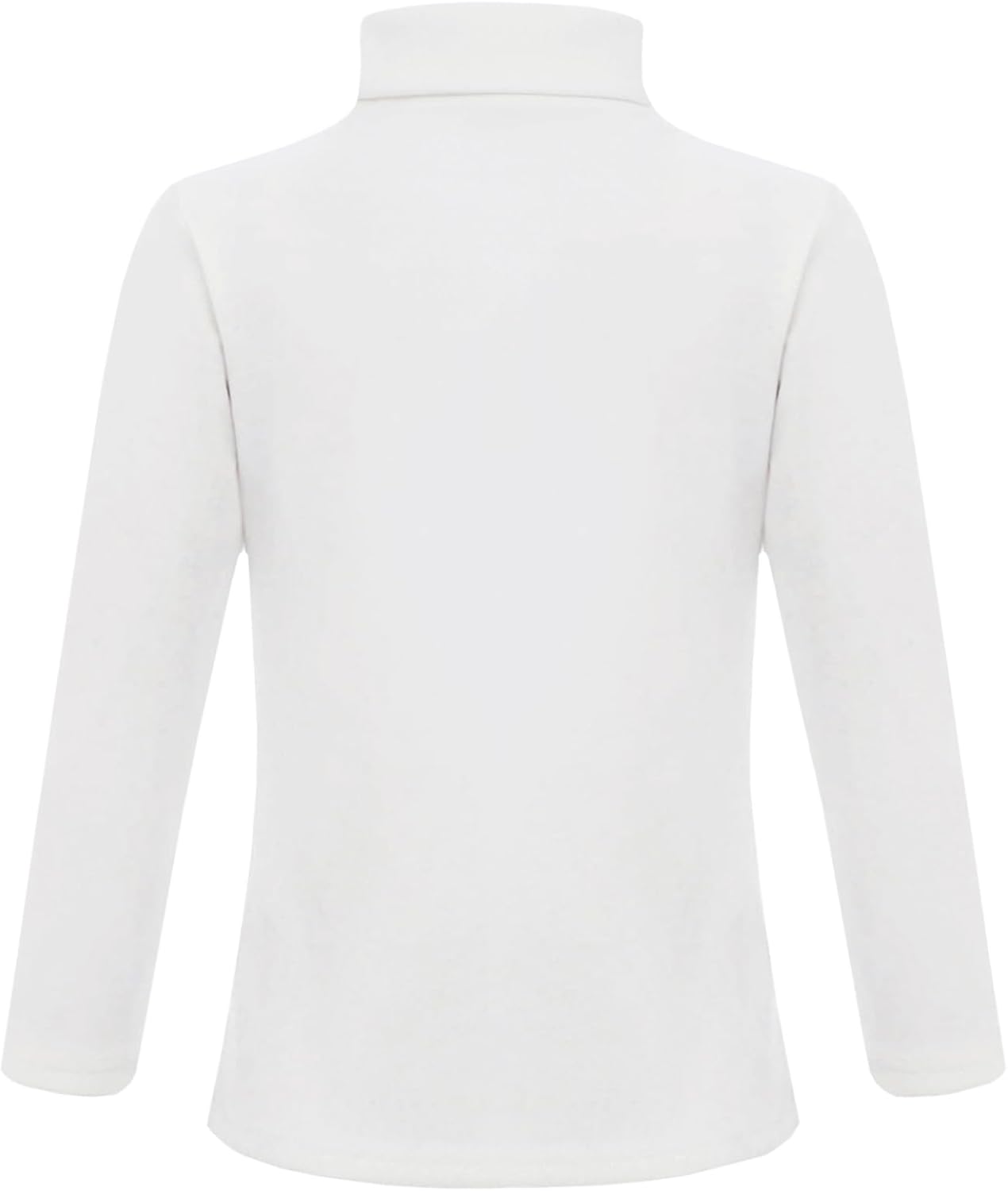 Kids Girls Base Layer Fleece Shirts Long Sleeve Cute Cartoon Girl Print Thermal Underwear Pullover Tops