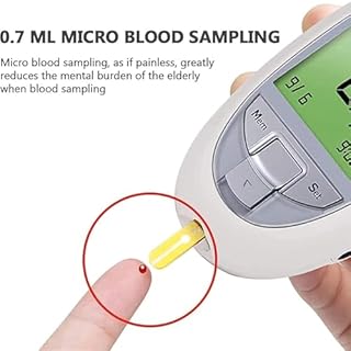 MiBoce Tester Multifunzione per Glucosio, Misuratore di Colesterolo Totale per Glucosio, Acido Urico, 3 in 1, con 25 Strisce Reattive per Zucchero nel Sangue + 10 per Acido Urico + 10 per Colesterolo