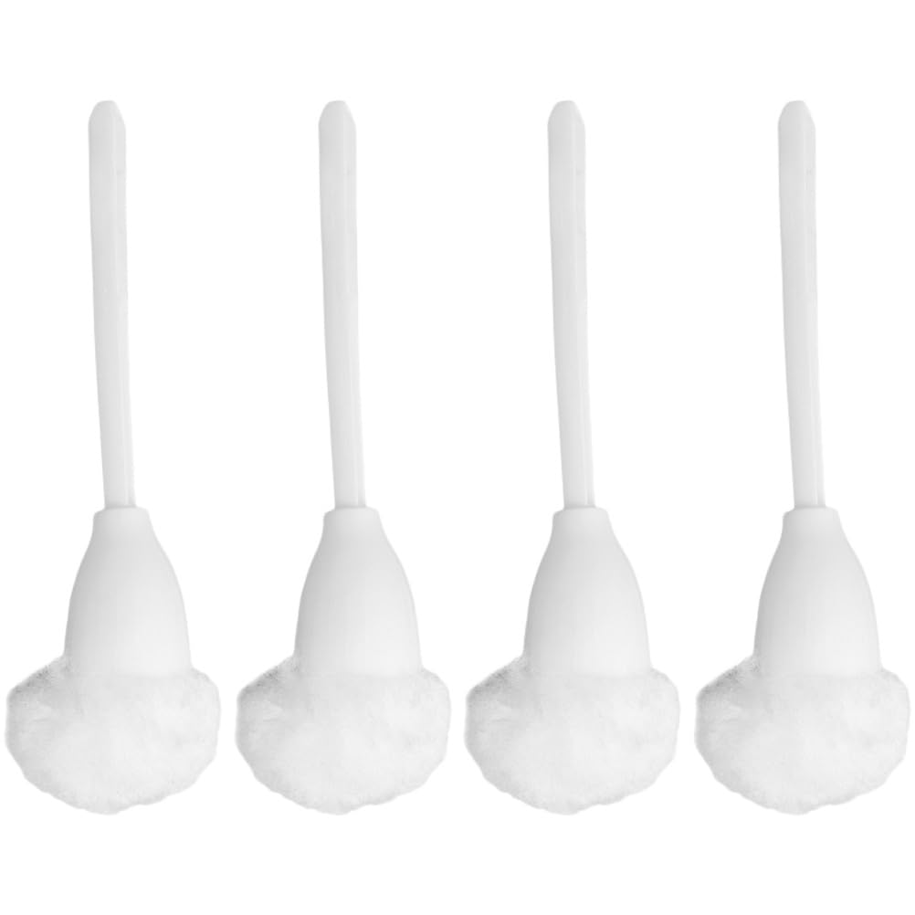 Brosse de toilette manche ergonomique accessoire salle de bain lot de 4