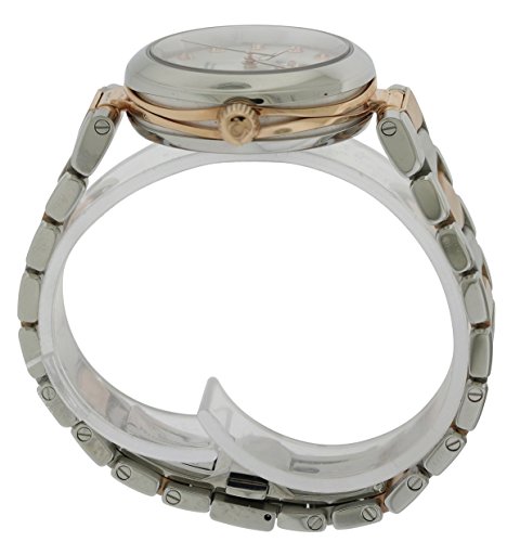 OMEGA Women's Steel Bracelet Rose Gold Case Automatic MOP Dial Analog Watch 425.20.34.20.55.0042