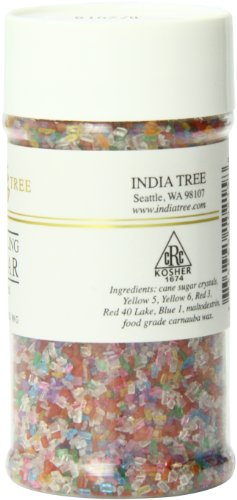 Pure Confetti Sparkling Sugar , Pantry Pak, Shimmery Sugar Sprinkles for Baking & Decorating, Small , 2.5 Oz Jar (Pack of 1)