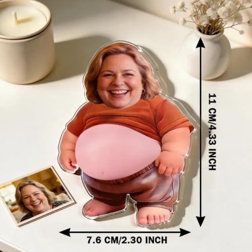 Imanes personalizados de cara squishy, pack 2 miniatura 3