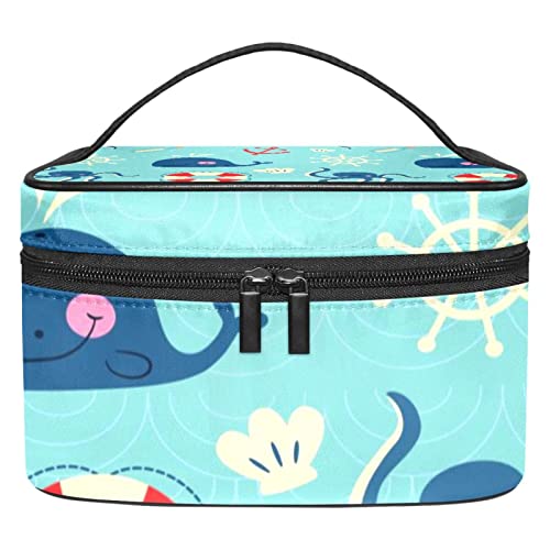 Travel Makeup Cosmetic Case Storage Bag Creative Lifebuoy Anchor Cosmetic Bag Portable for Girls Women